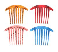 DEARMAMY Eleganti Pettini Per Da Donna 4 Pezzi Pettini Per Francesi Laterali Scorrevoli Per Donne Inserto Decorativo