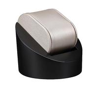 DEARMAMY Espositore per Orologi e Porta Gioielli in Resina Nera Base Rotonda, Supporto per Bracciali Elegante per Esposizione Vetrine e Organizzazione Tavolo da Toeletta