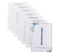 DEARMAMY Eyelash Extension Practice Kit Per Principianti Manuale Schede Mappatura e Materiali Esercitazione Realistici Per Apprendere Tecniche Applicazione Extension