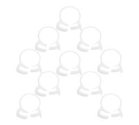 DEARMAMY Fascette Stringitubo in Nylon Bianco 20 Pezzi Fascette Regolabili per Tubi da Giardino 255-275 MM del Carburante Resistenti AI Raggi UV per Uso Esterno e Riparazioni Idrauliche