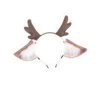 DEARMAMY Fascia Per Con Orecchie Cervo Accessori Per Per Donne Costume Cervo Orecchie Orecchie Cervo Orecchie Cerbiatta Copricapo Per