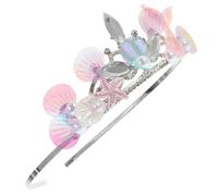 DEARMAMY Fascia Per Di Per Bambine Tiara Scintillanti Accessorio Per Compleanno e Feste Realizzata in Materiali Metallici Leggeri