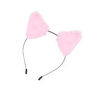 DEARMAMY Fascia Per Orecchie Di Volpe Fanny Spillo Fasce Per Fascia Per All'orecchio Carino Falso Per Le Donne Fascia Da Gatto Per Ragazze Spa Rosa