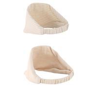 DEARMAMY Fascia Premaman in Cotone Antivento Per Donne in Gravidanza Morbida E Confortevole Confezione Da 2 Pezzi Stile Casuale