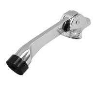 DEARMAMY Fermaporta a Pedale Regolabile in Lega di Zinco a Forma di Ferro di Cavallo per Porte di Casa e Ufficio Argento 5.1x1.6x1 Pollici