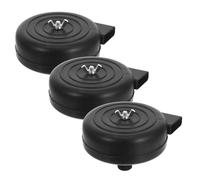 DEARMAMY Filtro Compressore Aria 3 Pezzi Filettatura 16Mm Elemento Filtrante Plastica Silenziatore per Pompe e Generatori Riduttore Rumore e Protezione Impurità per Uso Industriale