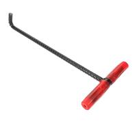 DEARMAMY Gancio per Tombino in 45 CM Rivestimento in Gomma Attrezzo Manuale per Sollevamento e Apertura Tombini Estrattore Resistente per Fognature e Impieghi Gravosi Professionale e