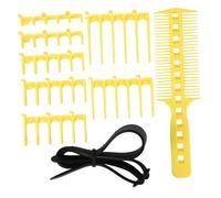 DEARMAMY Guide Per Taglio in Piccole Protezioni Per Tagliacapelli Diverse Per Adattarsi Vari Stili Archetto Regolabile in Silicone Strumento Posizionamento Per Taglio Domestico