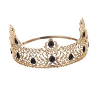 DEARMAMY Headdress for Men Delicate King Alloy for Prom and Costume Events Vintage Style Lightweight and Comfortable Wear Unique Male Hair Decoration