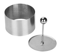 DEARMAMY Kit Per Preparare Il Sushi Con Stampo Per Onigiri Stampo Rotondo Per Riso Stampo Per Tiramisù in Acciaio Inox