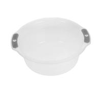 DEARMAMY Lavandino Rotondo in Plastica Per Domestico Come Lavabo Per Per Bucato Per Shampoo Per Verdure Da Cucina