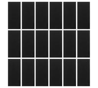 DEARMAMY Lenti in Vetro Nero Protettive per Maschera da Saldatura, Antiriflesso e Antigraffio, Set da 40 Pezzi per Protezione UV e Resistenza Agli Urti, Ricambio per Casco da Lavoro