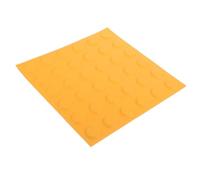 DEARMAMY Mattone cieco piastrelle per camminamenti ciechi assi del marciapiede per il percorso all'aperto pavimento pannelli ciechi stradali assi del marciapiede stradale pvc Giallo