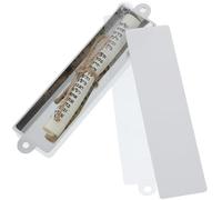 DEARMAMY Mezuzah con Pergamena e Testo Ebraico in Lega di Zinco Decorazione Tradizionale Ebraica per Casa Ufficio e Spazi Sacri Ornamento Duraturo e Spirituale