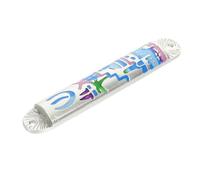 DEARMAMY Mezuzah in Metallo Pergamena per Porta Casa Decorazione Religiosa Ebraica Compatta Design Antico a 2 Fori Ornamento Protettivo per Ingresso Ebraico