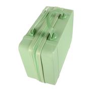 DEARMAMY Mini Valigia Etichetta Viaggio Donna Microfoni Fare Finta Collo Di Cigno Intervista Al Microfono, Accessorio Borsa Viaggiare Titolari Borse Della Spesa Astuccio Favore Abs Green