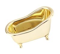 DEARMAMY Organizer Cosmetici Forma di Vasca da Bagno Contenitore Compatto per Trucco e Pennelli Porta Oggetti da Scrivania Leggero e Compatto per Casa e Ufficio