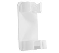 DEARMAMY Organizer Da Parete Multifunzionale Per Attrezzi Per Chioma e Asciugacapelli, Porta-piastra Compatto in Plastica Senza Foratura, Contenitore Salvaspazio Per Casa, Saloni e Spa