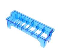 DEARMAMY Organizzatore Per Pettine Tagliacapelli Trasparente Scatola Portaoggetti Compatta Per Accessori Parrucchieri e Barbieri, Contenitore Di Stoccaggio Leggero Per Saloni e Uso Professionale