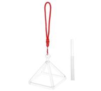 DEARMAMY Ornamenti Per La Terapia Del Suono Piramide Canora Mazza Piccola Bacchetta A Percussione Strumenti Per Cantare In Cristallo Ornamento Per Musicoterapia Strumento Per Cantare