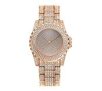 DEARMAMY Orologio Da Donna Elegante Casual Quarzo Da Lavoro Alla Moda Con Cinturino in Oro Rosa Stile Senza Tempo