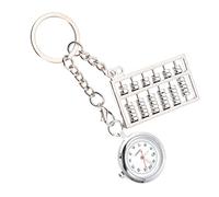 DEARMAMY Orologio Da Tasca Con Portachiavi in Metallo Design Classico Unico Orologio Da Infermiere Da Appendere Ergonomico e Resistente Regalo Pratico Per Amici e Famiglia