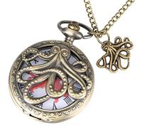 DEARMAMY Orologio da Tasca dal Design Vintage Stile Retrò per Uomo di Compleanno Orologio da Tasca per Mio Figlio