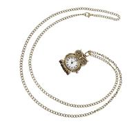 DEARMAMY Orologio Da Tasca Vintage Orologio Da Tasca Meccanico Gufo Design Quadrante Antico Unisex Adatto Per Feste e Compleanni Piccolo e Leggero Trasporto Facile Robusto Metallico Materia