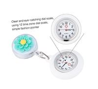 DEARMAMY Orologio in Silicone Orologio Rotondo Forma Robusta E Resistente Design Alla Moda Per Donne Infermiere Dottori Famiglia E Amici