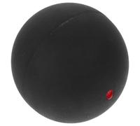 DEARMAMY Palla da Squash a Punto, 37mm, Gomma Nera per Allenamento | Racchetta, Uso Domestico e Insegnamento, Aiuta Memoria Muscolare, Precisione e Distanza