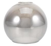 DEARMAMY Paralume Sfera in Vetro Trasparente Grande per Lampadari e Applique Design Semicircolare per Illuminazione Uniforme in Soggiorno Camera e Sala da Pranzo Protezione Polvere