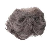 DEARMAMY Parrucca Riccia Da Uomo Parrucca Corta Da Cosplay Marrone Morrigan X Da Festa Per Cosplay Da Uomo Toupet Topper Costume Da Boss Riccia