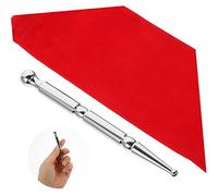 DEARMAMY penna da massaggio per Indietro muscolo mano Collo massaggiatore Strumenti di riflessologia Massager punto strumenti di massaggio punto di innesco ottone Argento