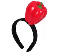 DEARMAMY Peperoncino Boppers Per La Testa Peperoncino Per Verdure Divertente Novità Cerchio Per Ciondolo Per Cappello Peperoncino Per