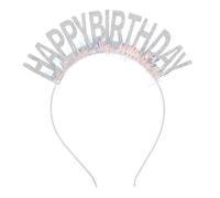 DEARMAMY Per Compleanno Per Donne e Ragazze Fascia Decorativa Per Di Buon Compleanno Accessori Per Feste Di Tiara Per Party Di
