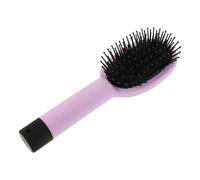 DEARMAMY Pettine a per scatola portaoggetti nascondere il contenitore dei soldi pettine scheletro soffice pettine oggetti del compartimento segreto pettine di baffi plastica Violet
