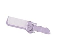 DEARMAMY pettine per barbiere Levigazione clipper signora toelettatura salone di pettine per taglio accessorio per lo styling dei plastica Lavender