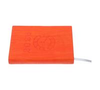 DEARMAMY Planner Giornaliero con Calendario Accademico Datato Organizer Agenda Travel Compatto con Copertina in Similpelle Arancione Taccuino per Appunti e Lista Attività per Studio e