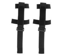 DEARMAMY Polsino Regolabile Per Posate Cinturino Elastico 2 Pezzi, Portautensili Antiscivolo Per Assistenza Alimentare Anziani e Persone Mobilità Ridotta