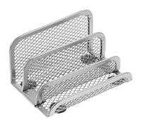 DEARMAMY Portalettere in Metallo Resistente per Ufficio e Casa Organizer da Scrivania Verticale Porta Libri e Documenti Portariviste Decorativo in Ferro Struttura Stabile e Protezione