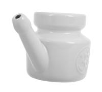 DEARMAMY Pot Per Irrigazione Nasale Ceramica Pulitore Per Lavaggio Nasale Design Sicuro E Riutilizzabile Per Adulti