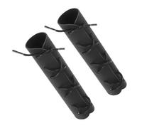 DEARMAMY Protezione per Manico Corno Francese 2 Pezzi in PU Antiscivolo Cinghia Cuscinetto Protettivo per Corno Accessori per Manutenzione Strumento Musicale