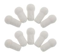 DEARMAMY Punte di Ricambio in Feltro Colore Bianco 10 Pezzi per Penna Touch da 8mm Design Ergonomico Compatibili Tablet e Telefono per Ufficio e Presa Appunti