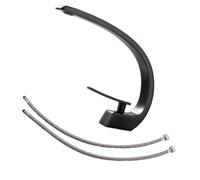 DEARMAMY Rubinetto Calda Monoforo Lavabo Miscelatore e Nero per Rame con Acqua Fredda, Design Ergonomico con Ingresso Acqua 60cm per Uso Prolungato in Casa e Hotel