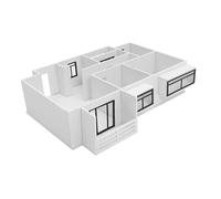 DEARMAMY Scala DIY Senza Dettagli Interni per Appassionati di Architettura e Progetti Educativi