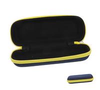 DEARMAMY Scatola Degli Occhiali in Denim Organizer Per La Conservazione Degli Occhiali Custodia Rigida Custodia Per Occhiali Da Uomo Caso Per Gli Uomini Organizzatori Di Occhiali Eva