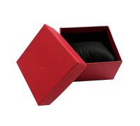 DEARMAMY Scatola per Orologi in Tessuto Non Tessuto Custodia per Orologi e Gioielli Cuscino Rimovibile per Esposizione o Riposo Adatta per Uso Personale o Professionale Colore Casuale