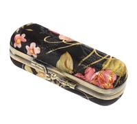 DEARMAMY Scatola per rossetti in stile palazzo forbici di bellezza etichette automatiche contenitori per cosmetici contenitore per cosmetici porta rossetto per borsa custodia per rossetto