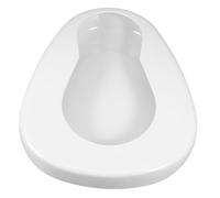 DEARMAMY Sedile Wc Portatile Da Comodino Set Di Padelle Per Anziani Padelle Per Adulti Costretti A Letto Design Resistente Alle Perdite Robusta Struttura in Smalto