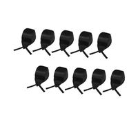 DEARMAMY Set 10 Pezzi Cappelli da Cuoco Unisex Traspirante, Cappello da Cameriere per Ristorante e Hotel, Copricapo per Cucina Professionale Resistente e Confortevole